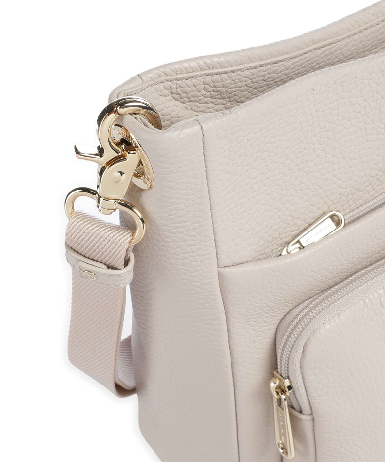 Mandarina Duck Mellow Leather Crossbody bag cocoon