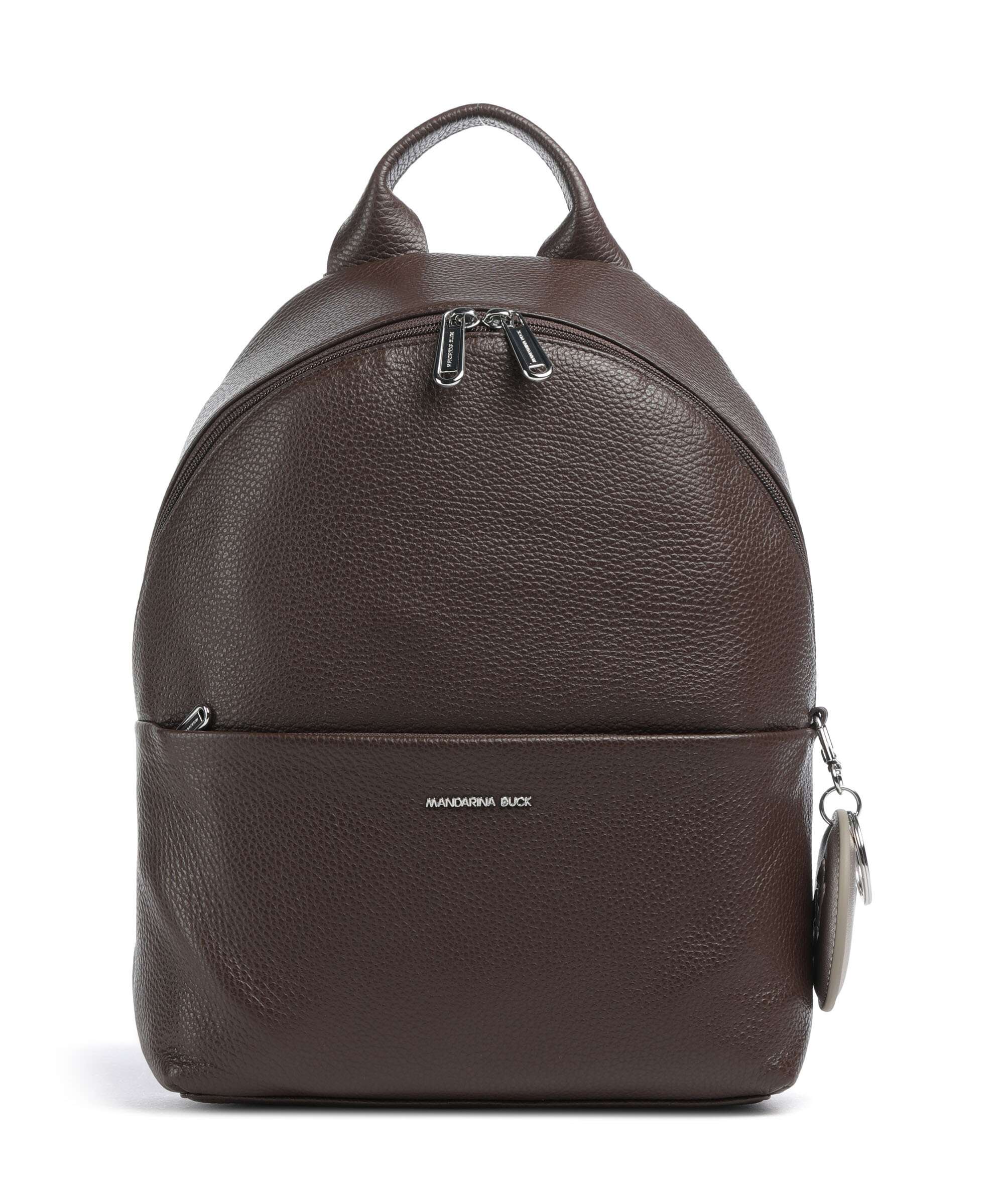 Mandarina Duck Mellow Leather Backpack espresso
