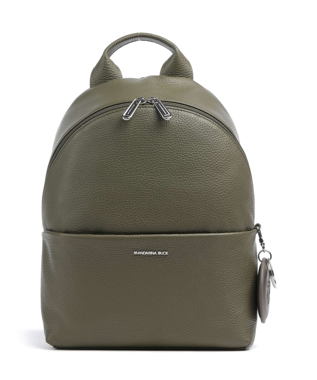 Mandarina Duck Mellow Leather Backpack winter olive