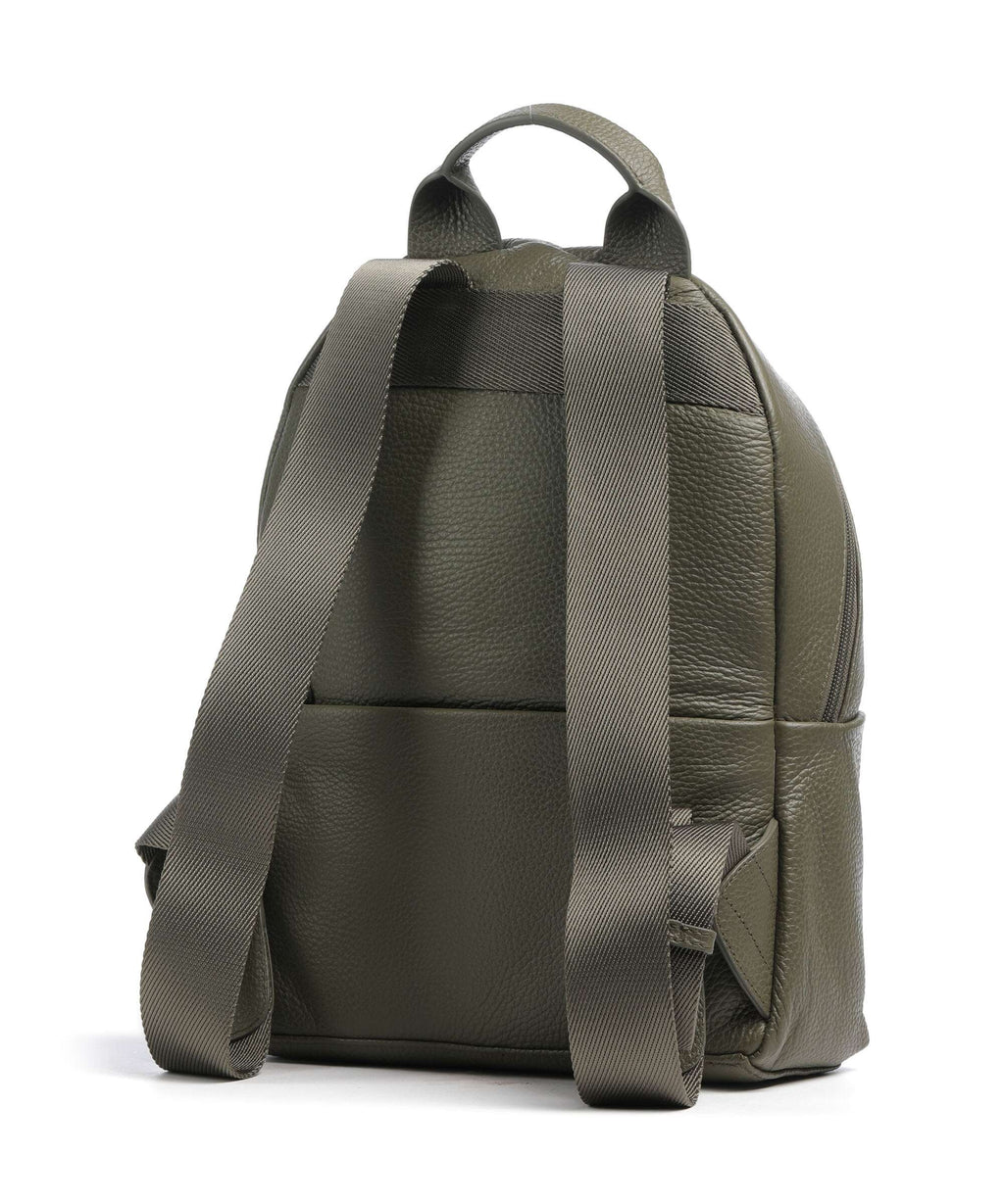 Mandarina Duck Mellow Leather Backpack winter olive