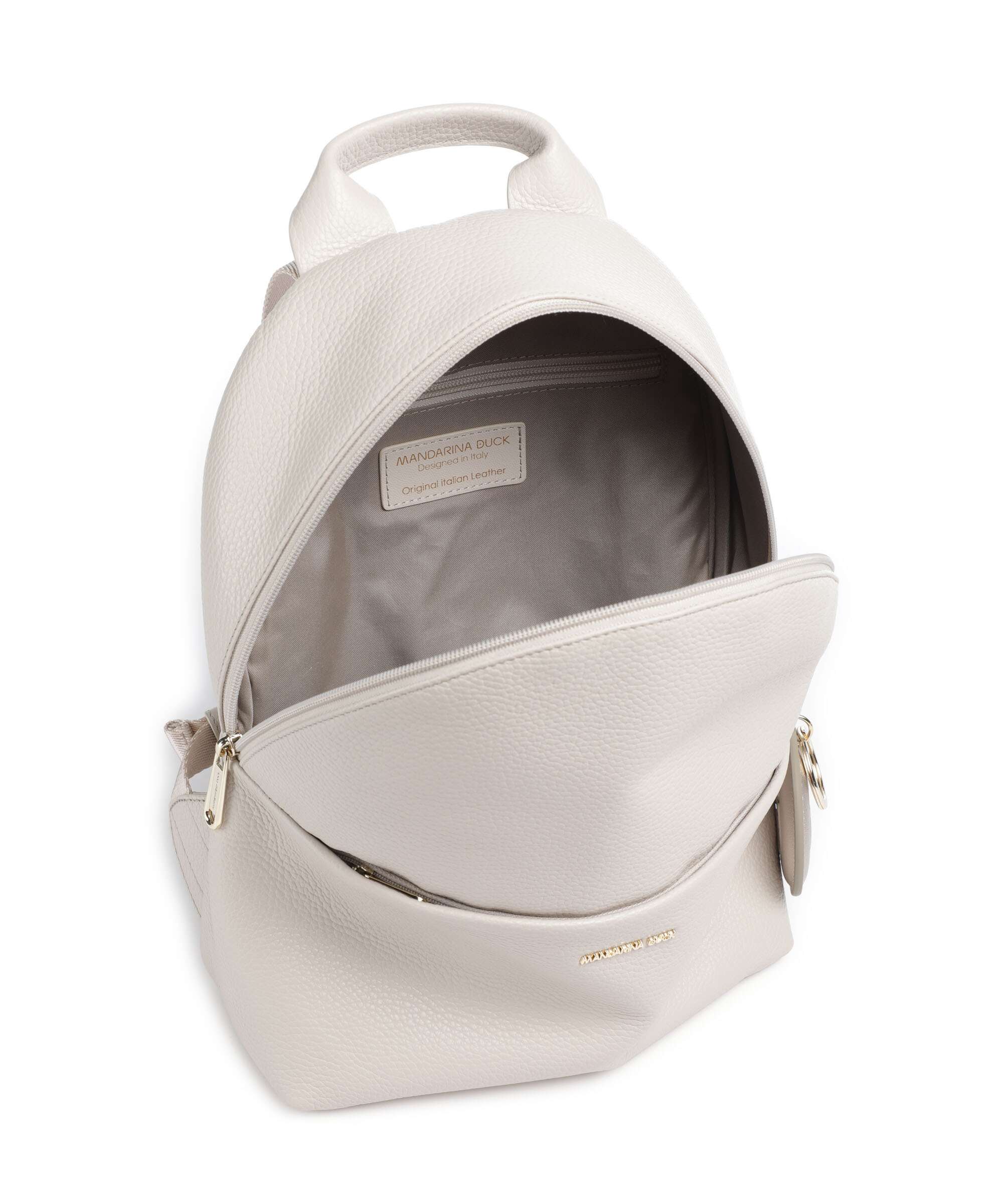 Mandarina Duck Mellow Leather Backpack cocoon