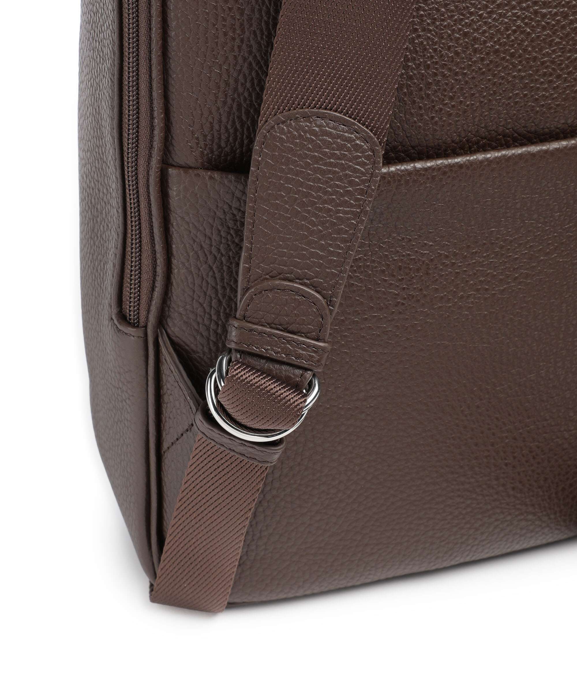 Mandarina Duck Mellow Leather Backpack espresso