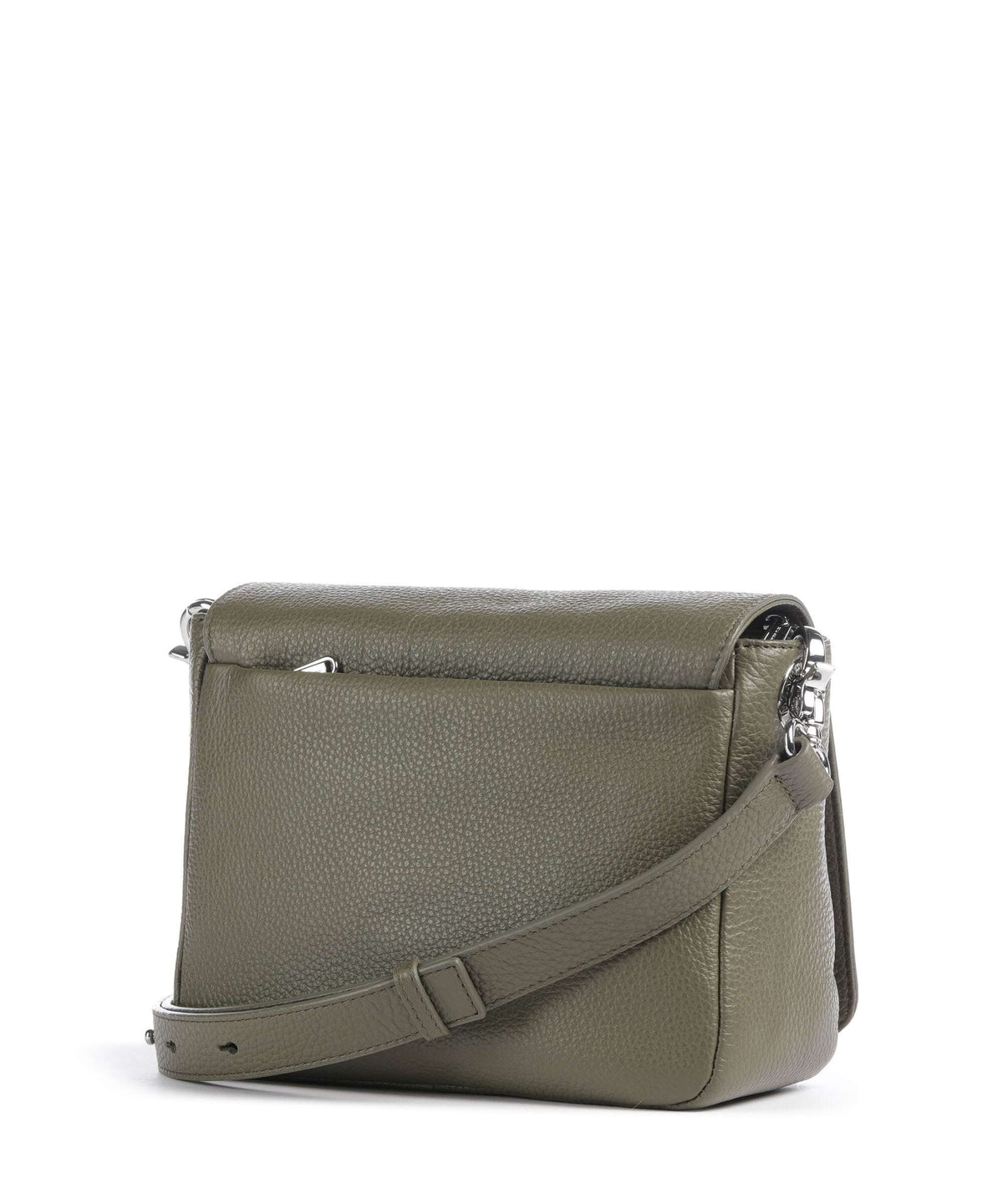 Mandarina Duck Mellow Leather Crossbody bag winter olive