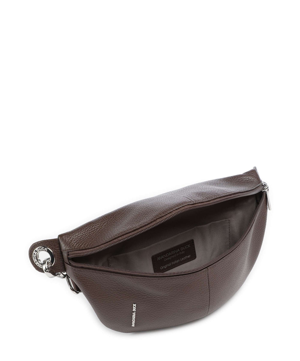 Mandarina Duck Mellow Leather Belt bag espresso