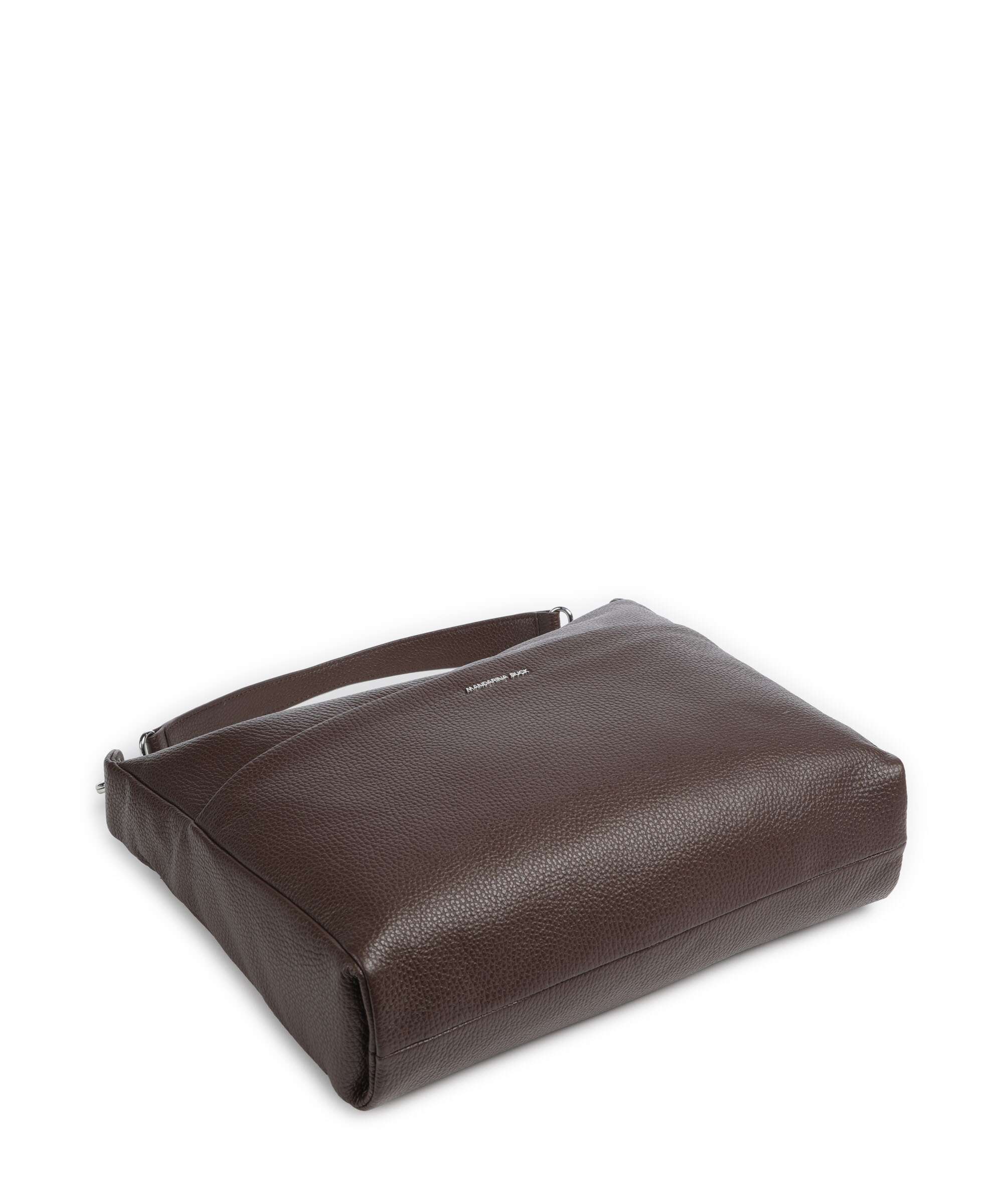 Mandarina Duck Mellow Leather Hobo bag espresso