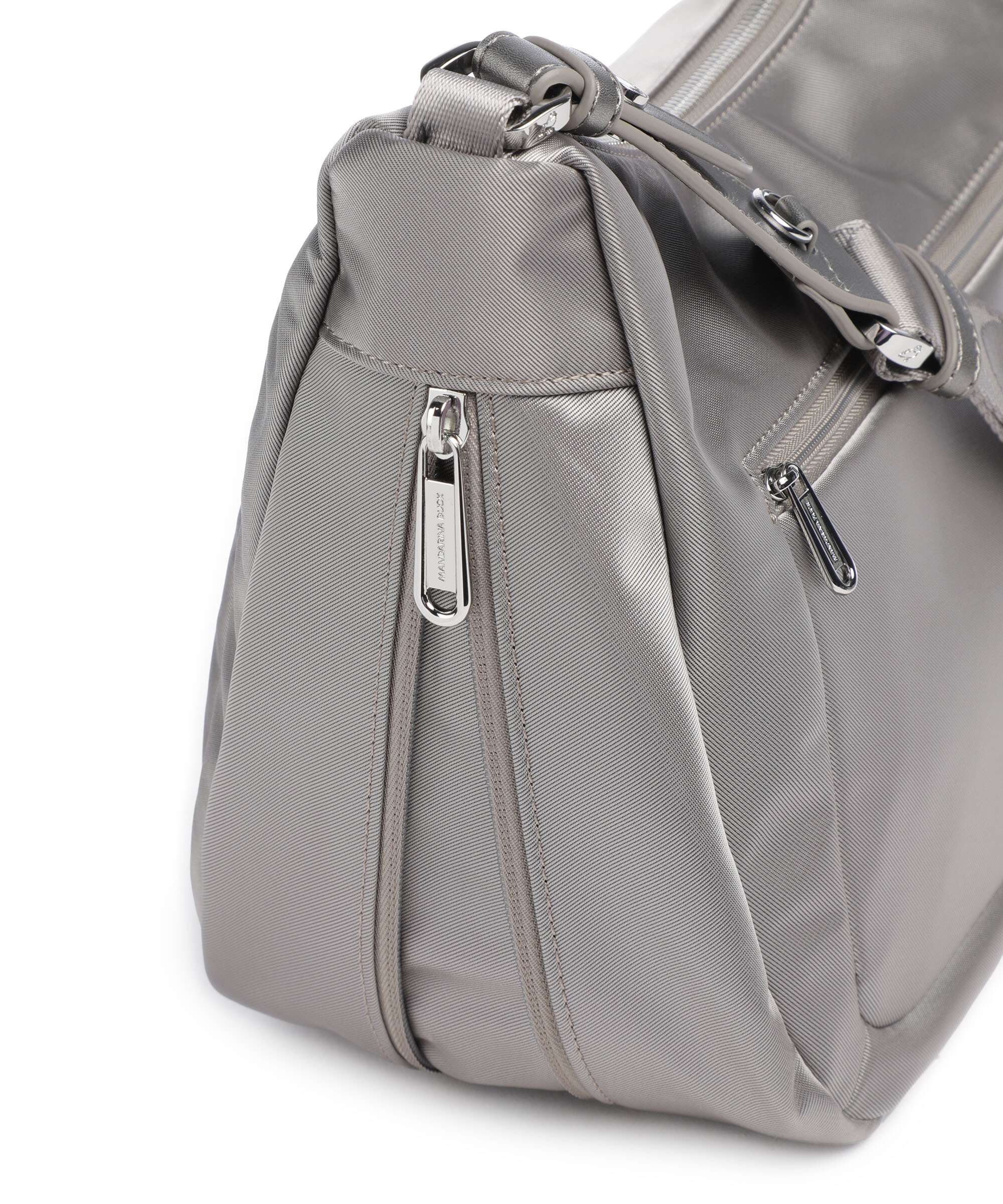 Mandarina Duck Active Lux Hobo bag gun metal