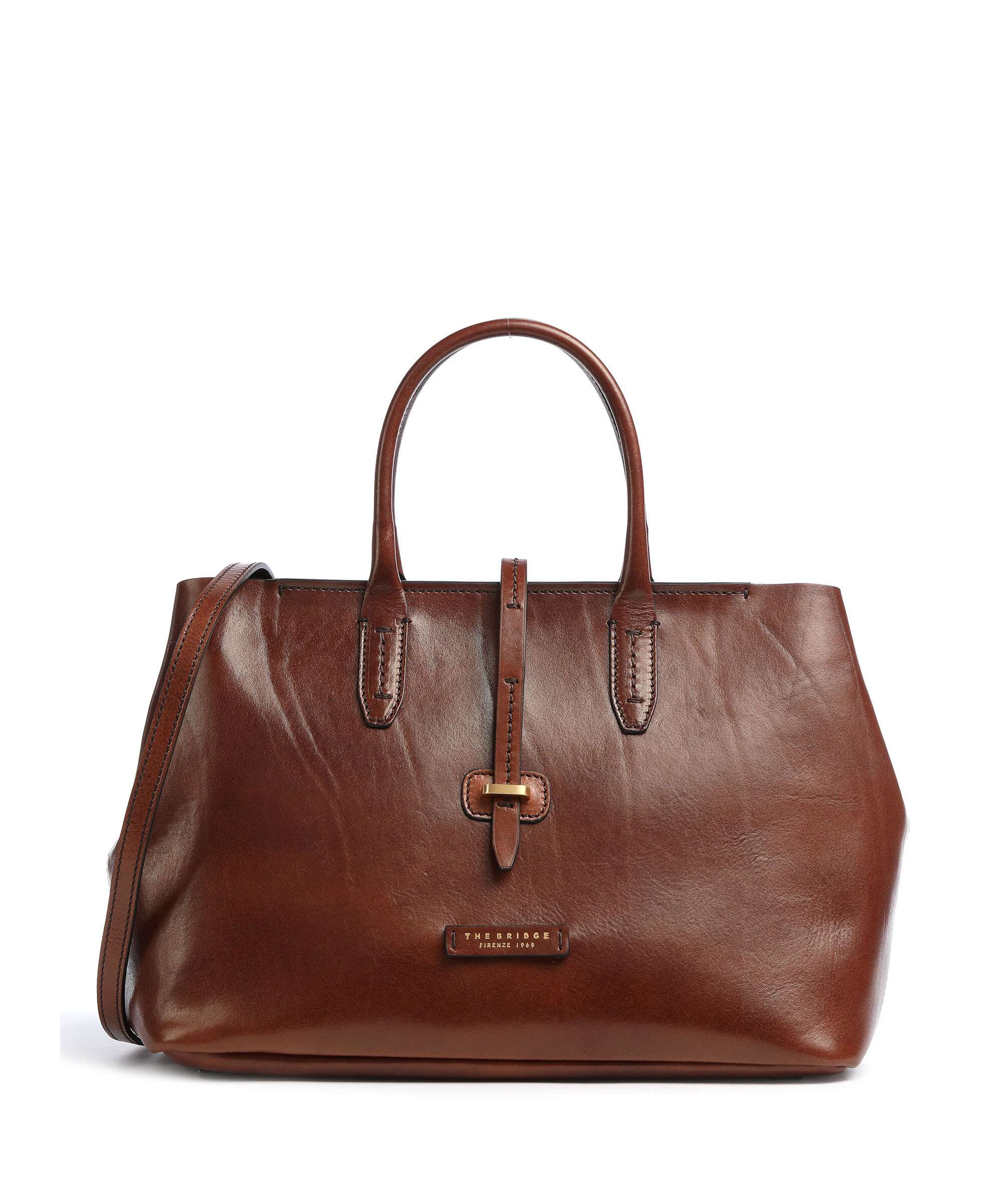 The Bridge Dalston Handbag marrone