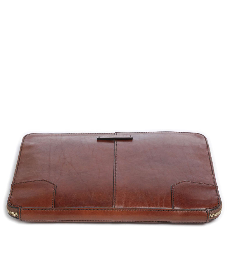 The Bridge Vespucci Laptop case marrone