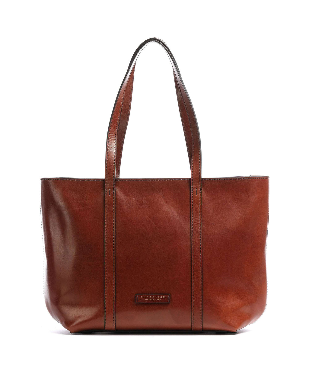 The Bridge Vittoria Tote bag marrone