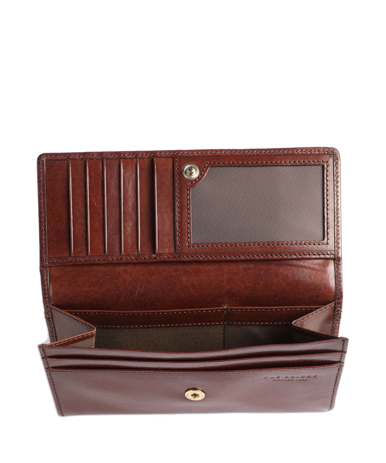 The Bridge Story Donna RFID Wallet marrone