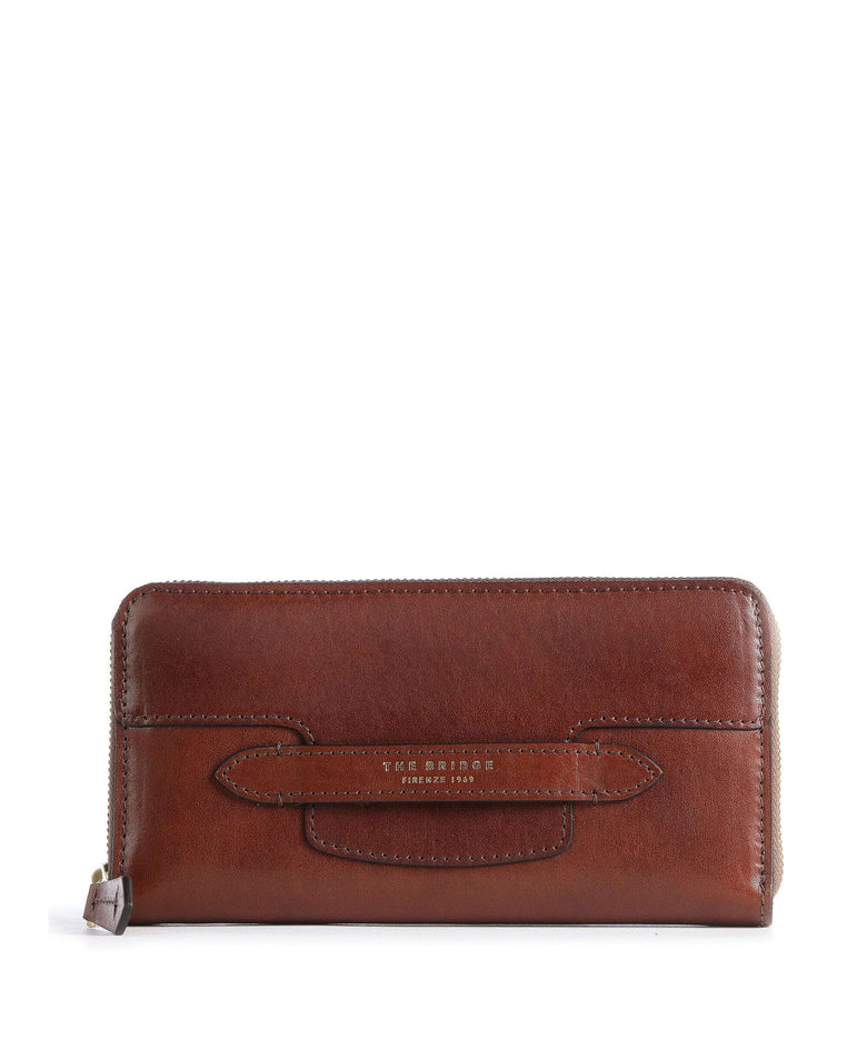 The Bridge Lucrezia RFID Wallet braun
