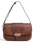 The Bridge Benedetta Shoulder bag marrone/oro
