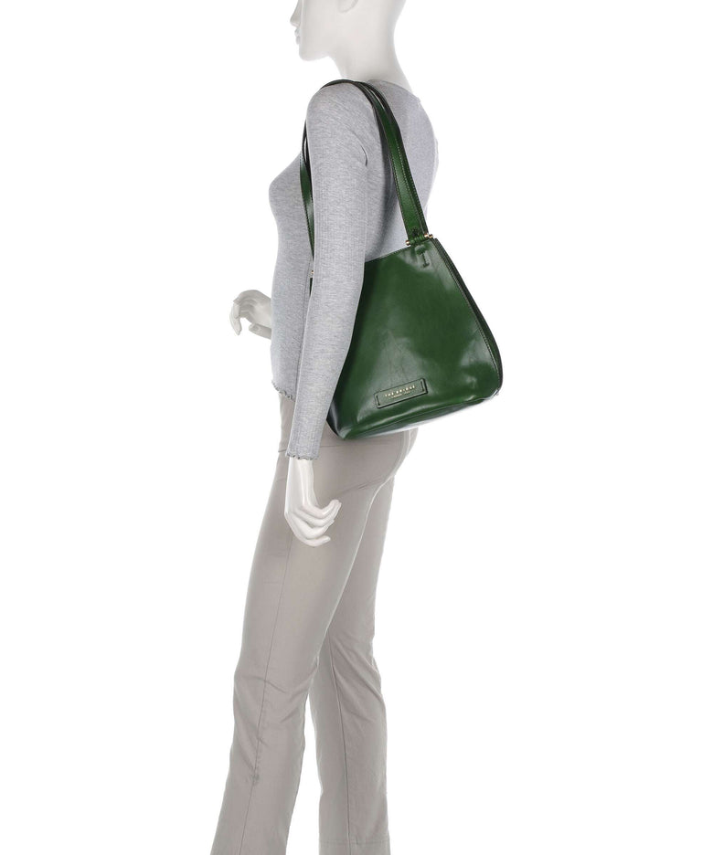 The Bridge Febe Bucket bag verde inglese