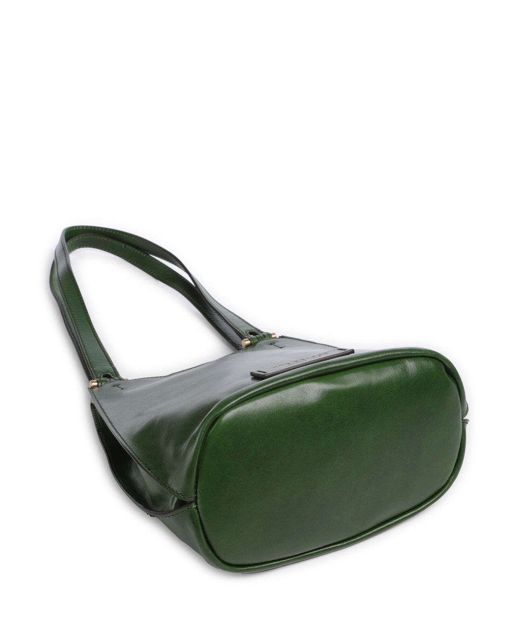 The Bridge Febe Bucket bag verde inglese