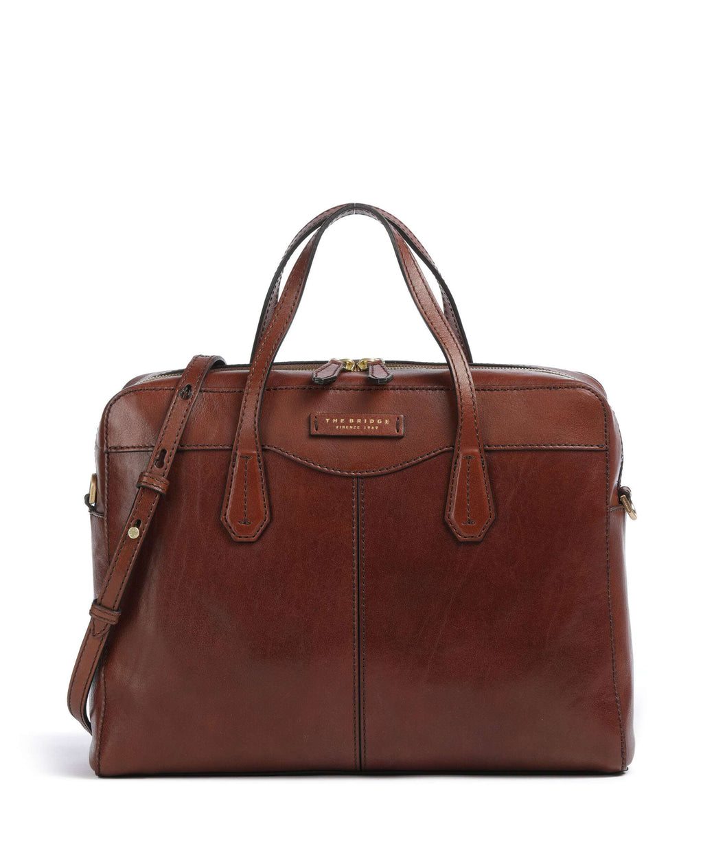 The Bridge Gloria Briefcase brown
