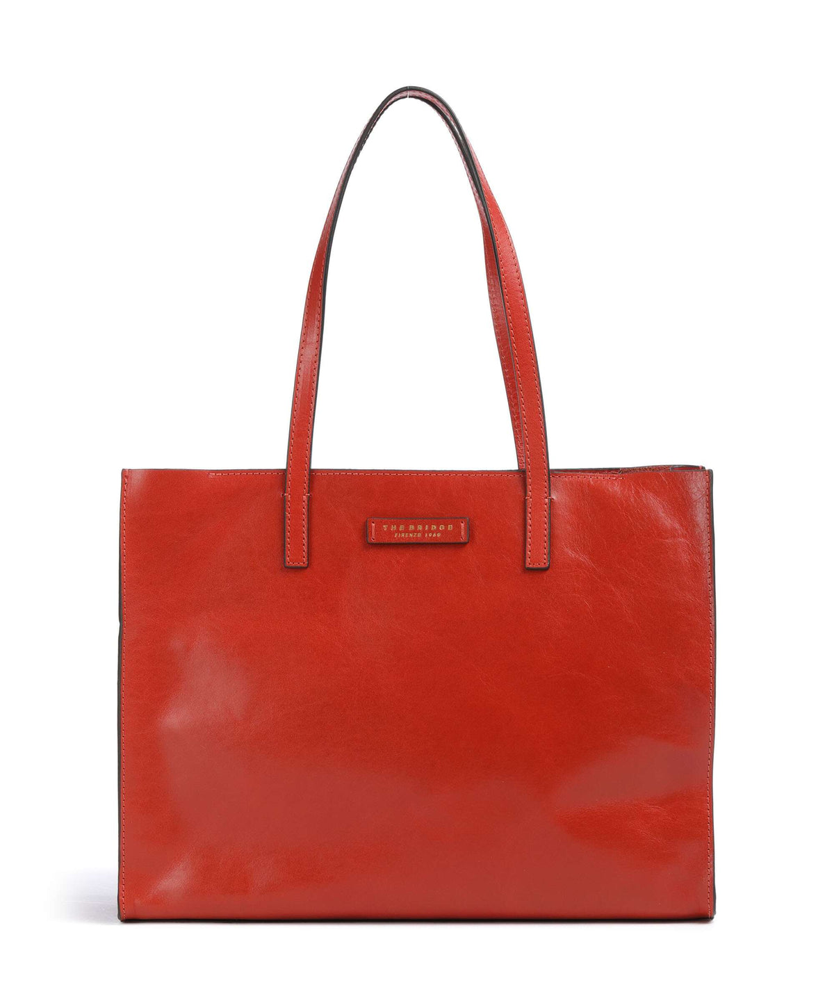 The Bridge Mirra Tote bag burnt orange
