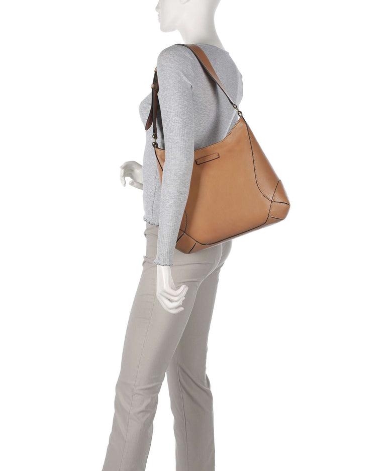 The Bridge Giorgia Hobo bag marzipan