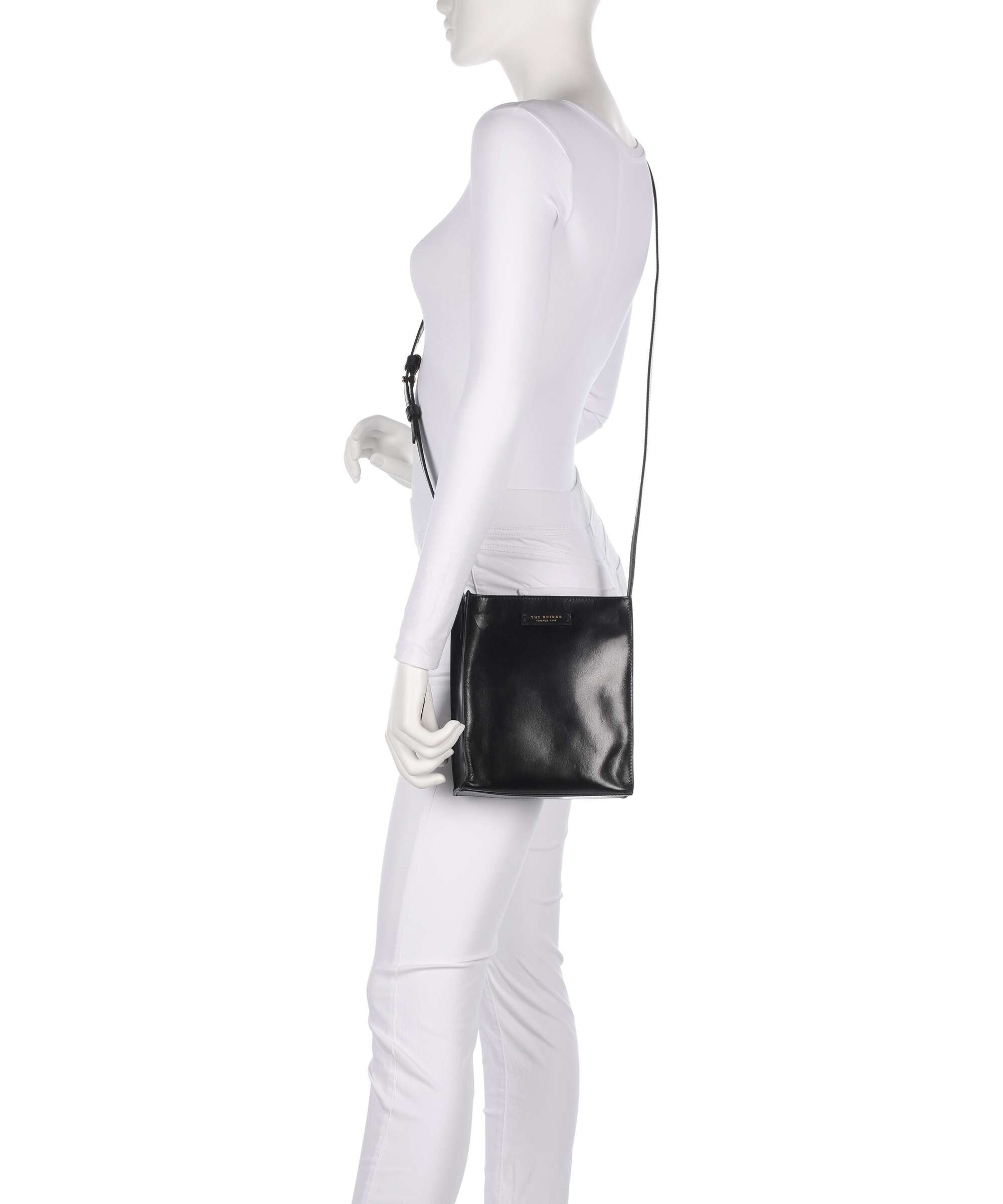 The Bridge Mirra Crossbody bag nero