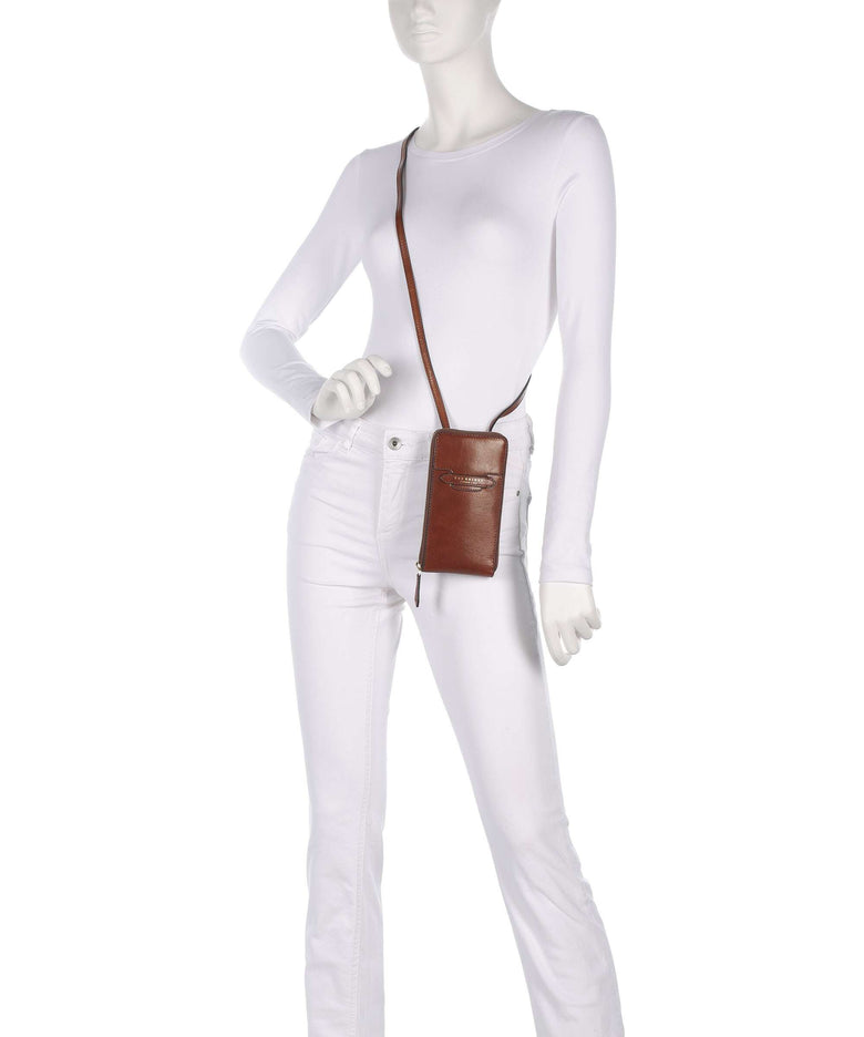 The Bridge Lucrezia Phone bag marrone