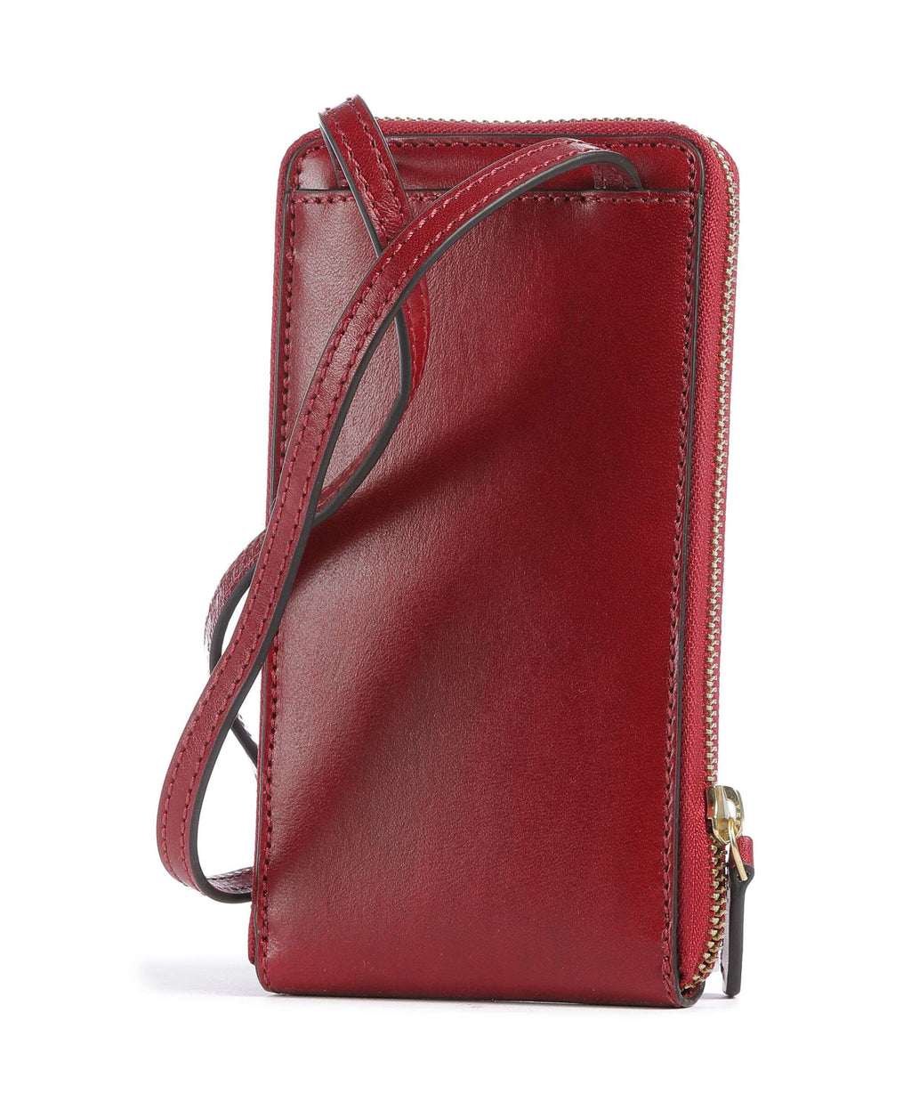 The Bridge Lucrezia Phone bag rosso ribes