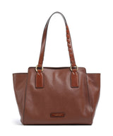 The Bridge Ines Borsa shopper marrone