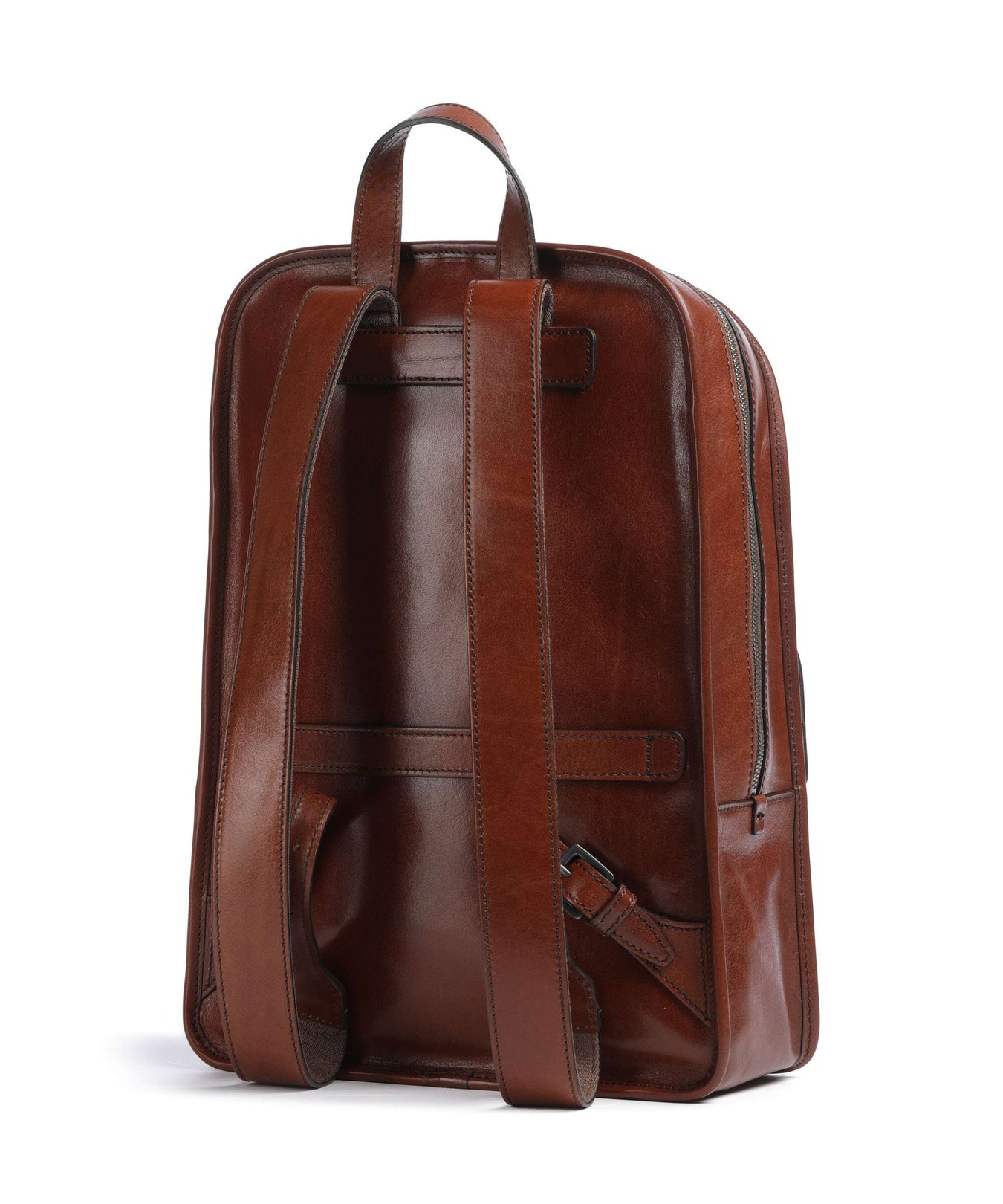 The Bridge Isaia Backpack marrone/rut scamosciato opaco