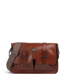 The Bridge Isaia Borsa messenger marrone/rut scamosciato opaco