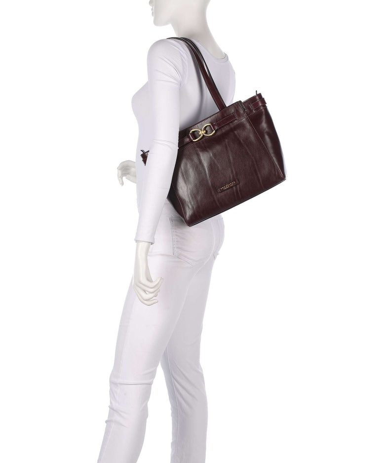 The Bridge Isotta Tote bag mosto