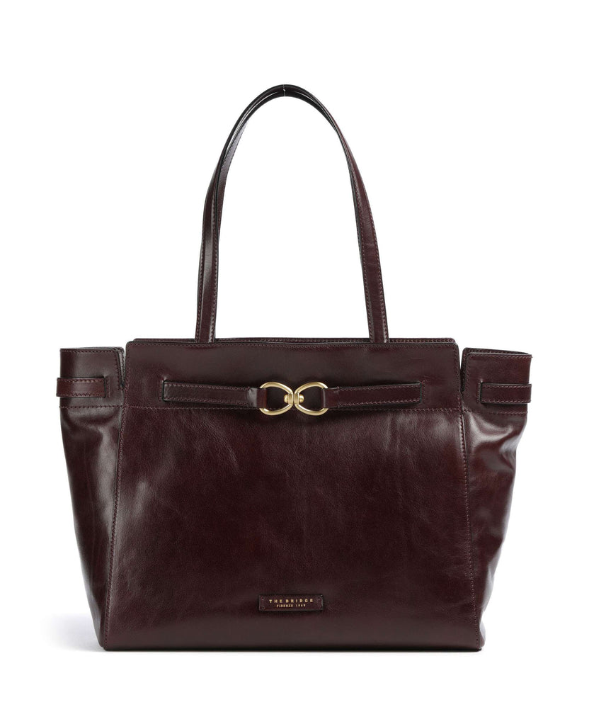The Bridge Isotta Tote bag mosto