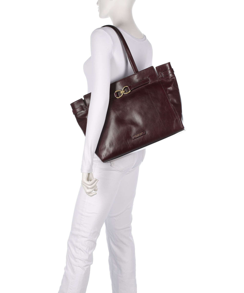 The Bridge Isotta Tote bag mosto