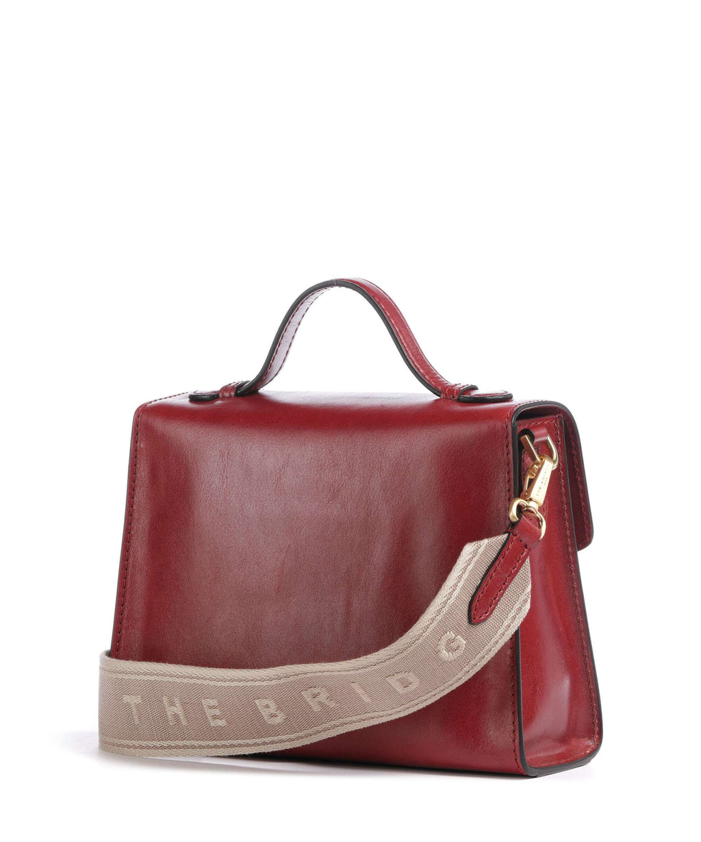 The Bridge Irene Handbag mattone