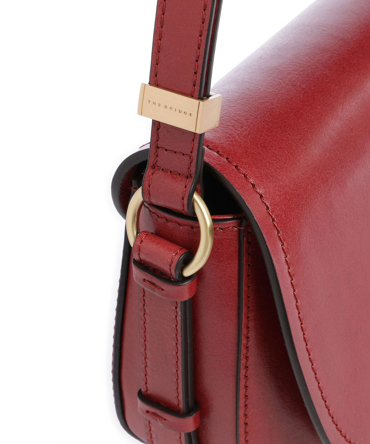 The Bridge Federica Shoulder bag mattone