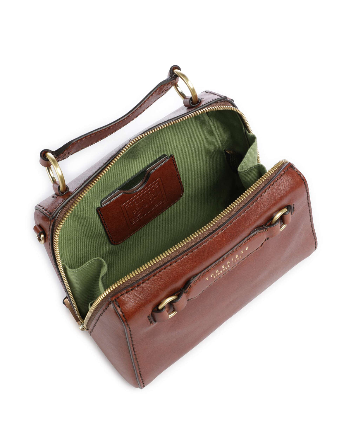 The Bridge Laura Handbag marrone