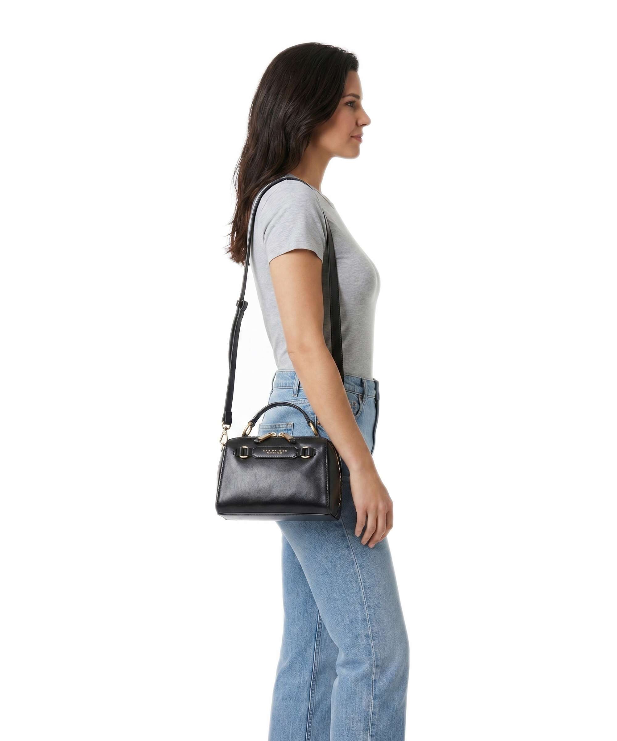 The Bridge Laura Handbag nero