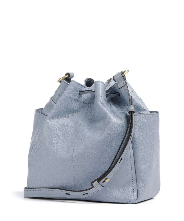 The Bridge Letizia Soft Bucket bag acqua