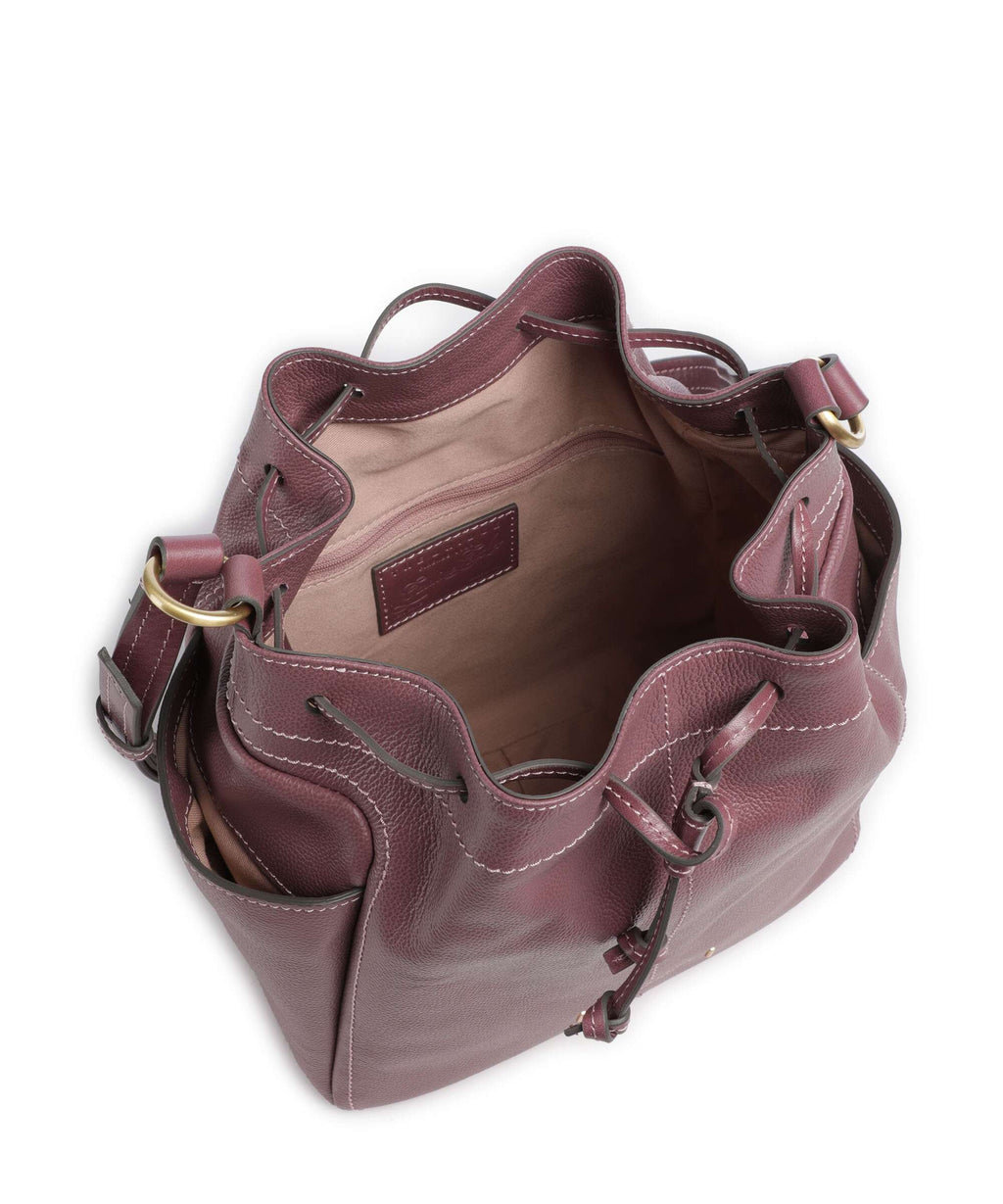 The Bridge Letizia Soft Bucket bag orchidea