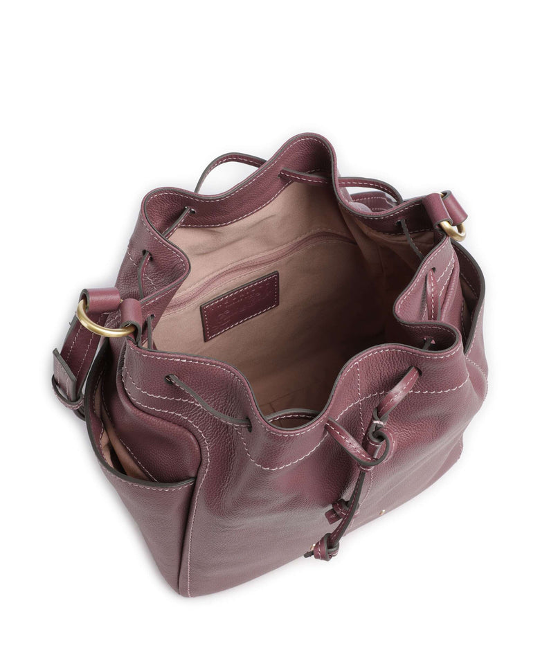 The Bridge Letizia Soft Bucket bag orchidea