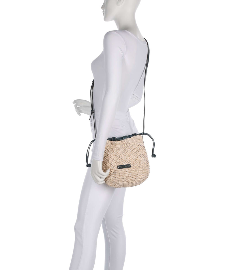 The Bridge Luna Bucket bag pavone