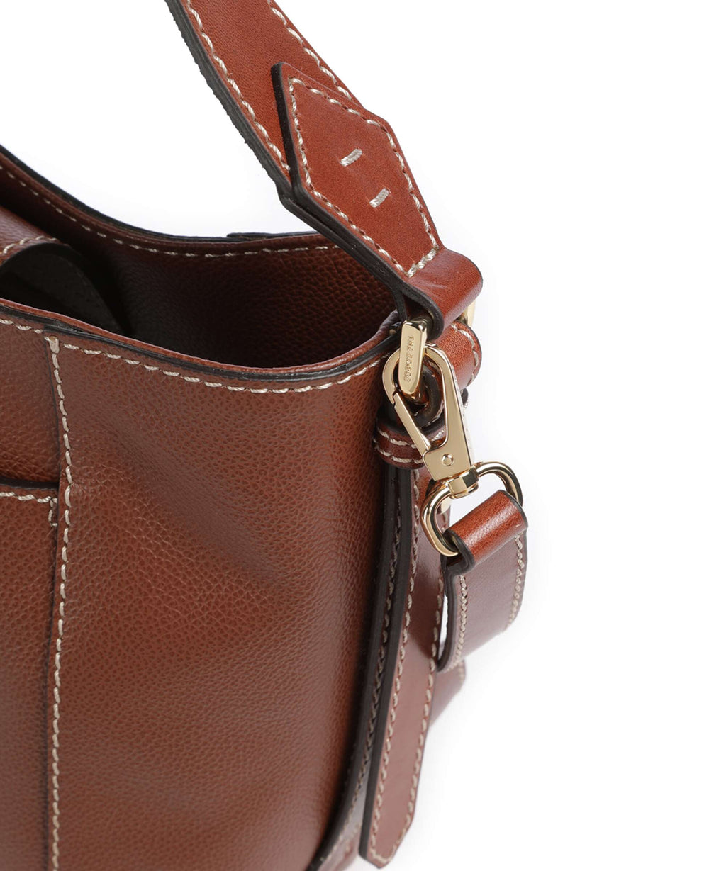The Bridge Gemma Bucket bag marrone