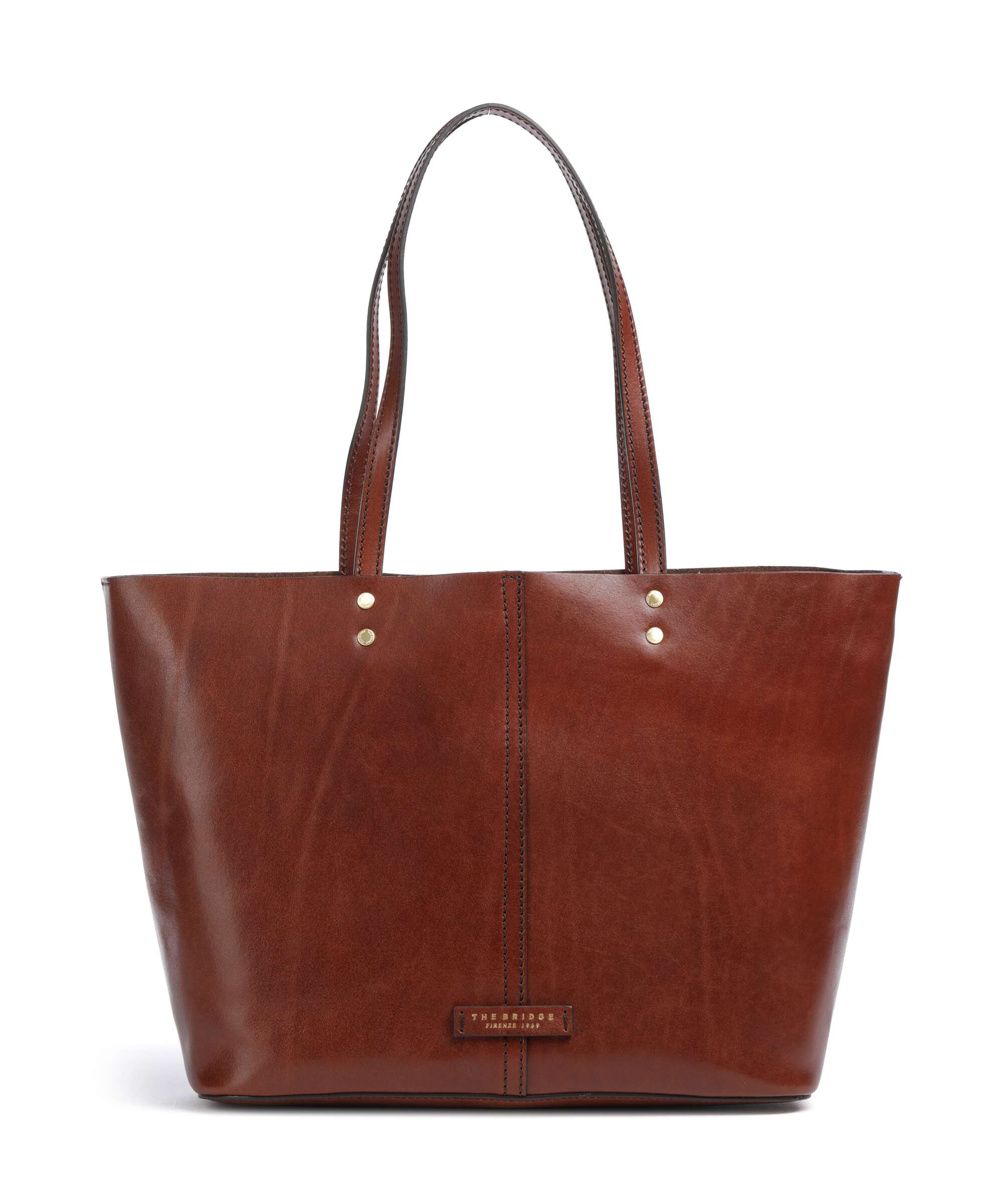 The Bridge Lisa Tote bag marrone