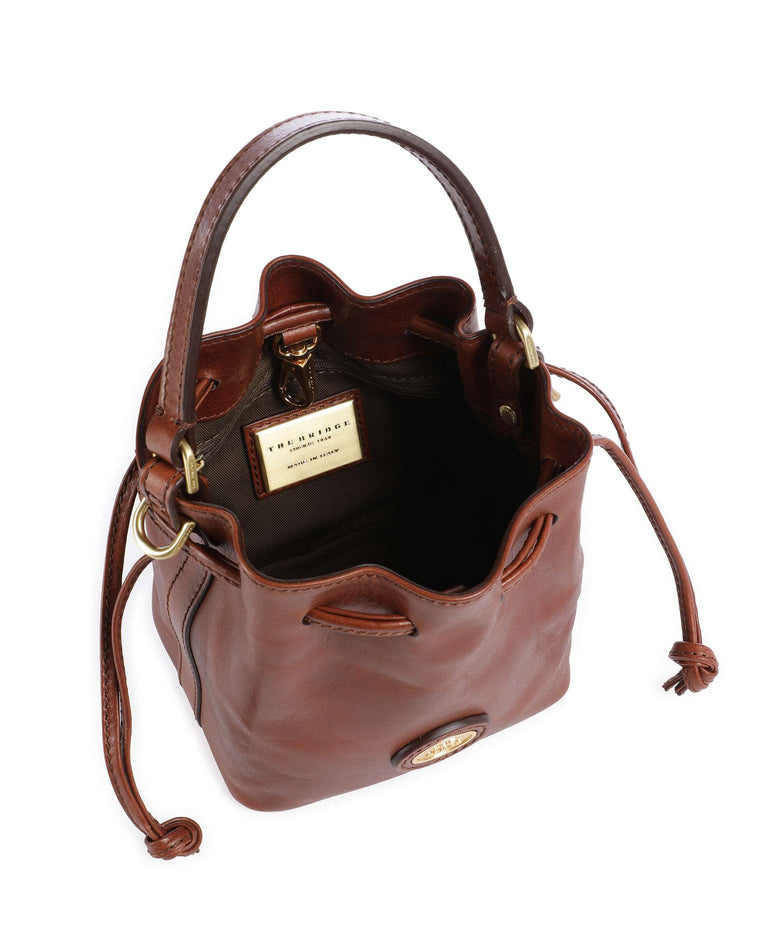 The Bridge Story Donna Bucket bag marrone
