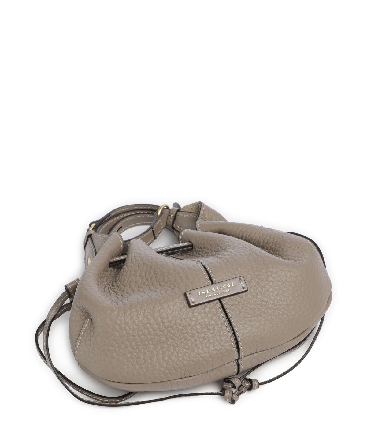 The Bridge Martina Bucket bag greige