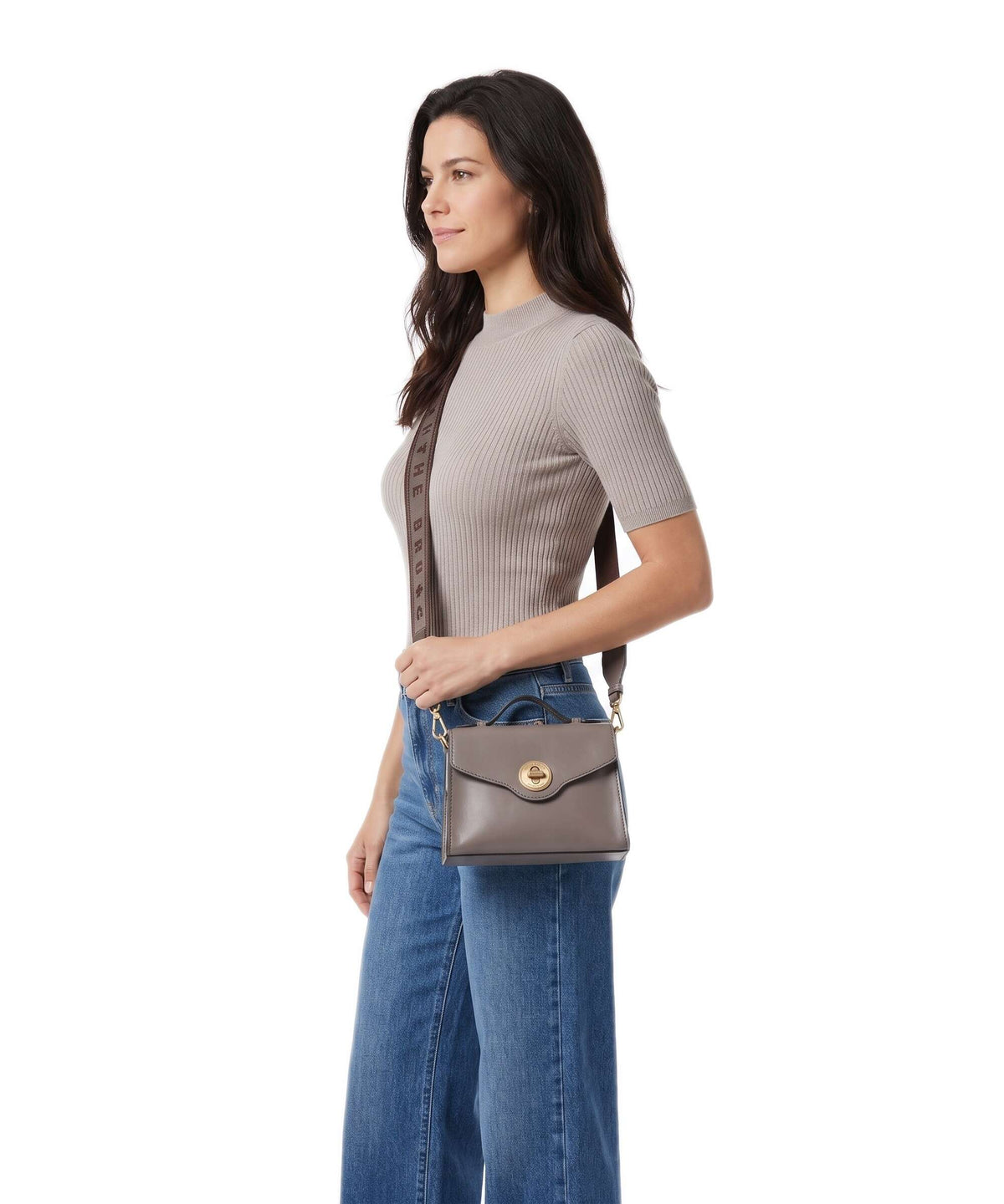 The Bridge Irene Crossbody bag greige