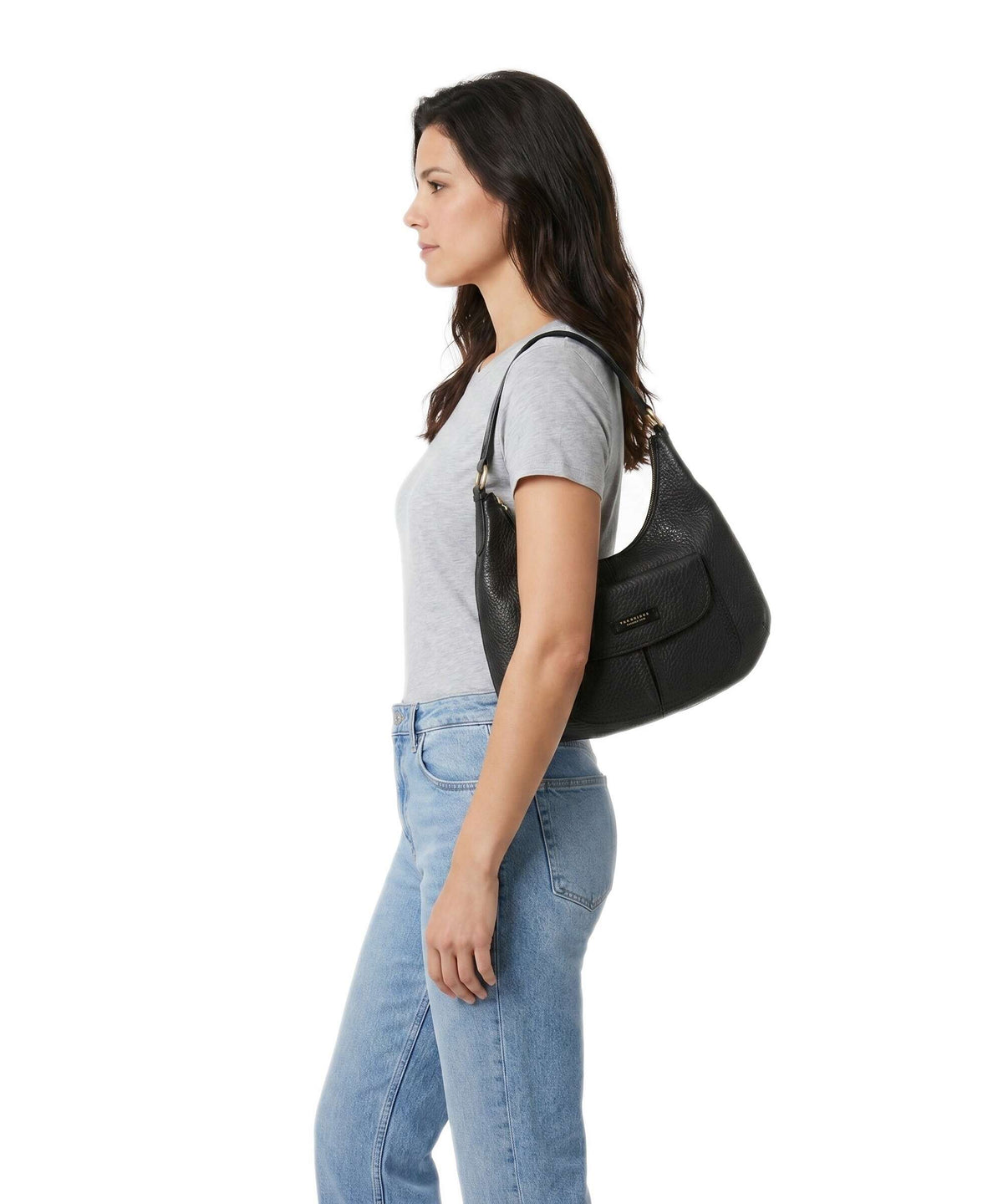 The Bridge Martina Hobo bag nero
