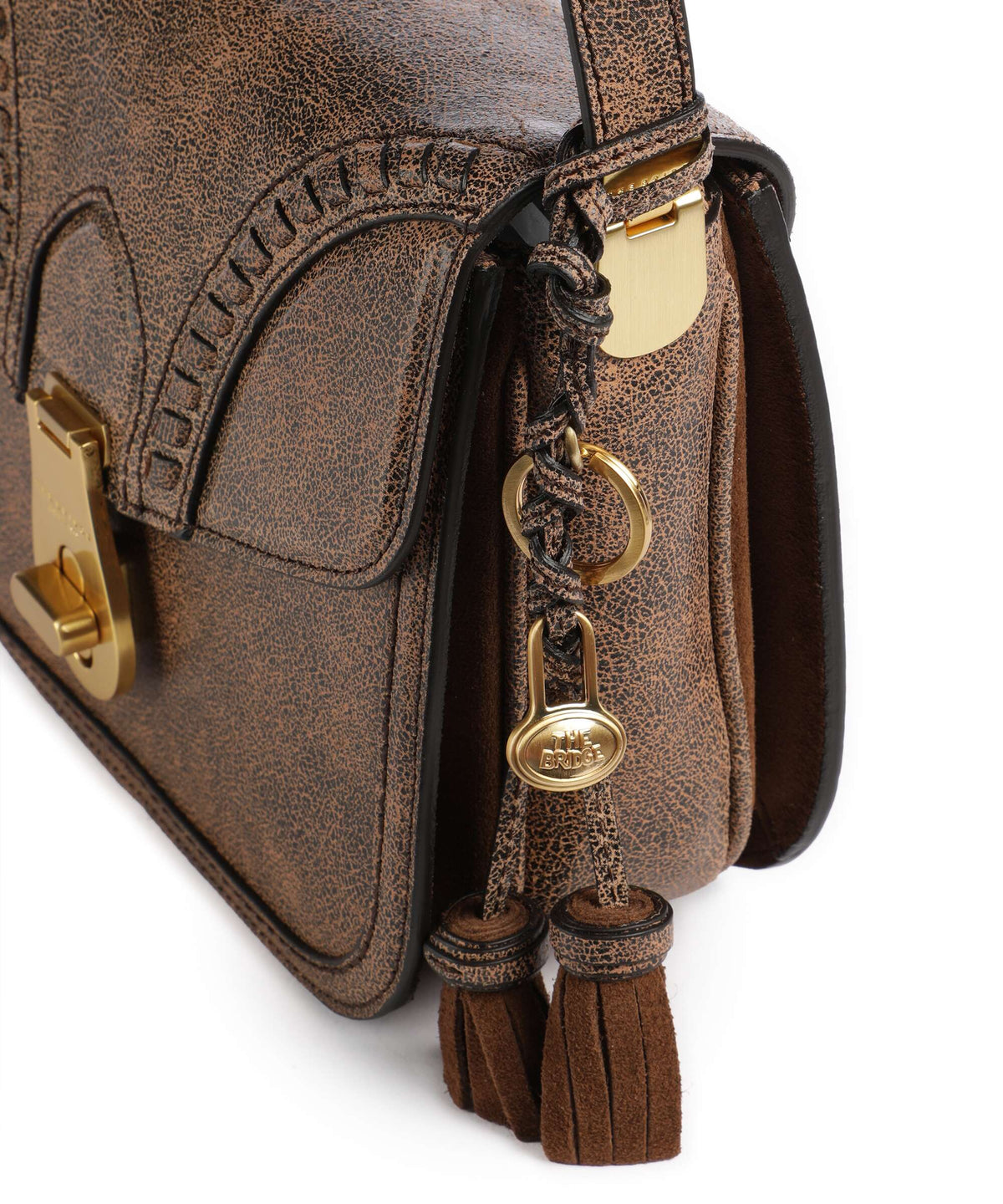 The Bridge Mia Wow Crossbody bag moka