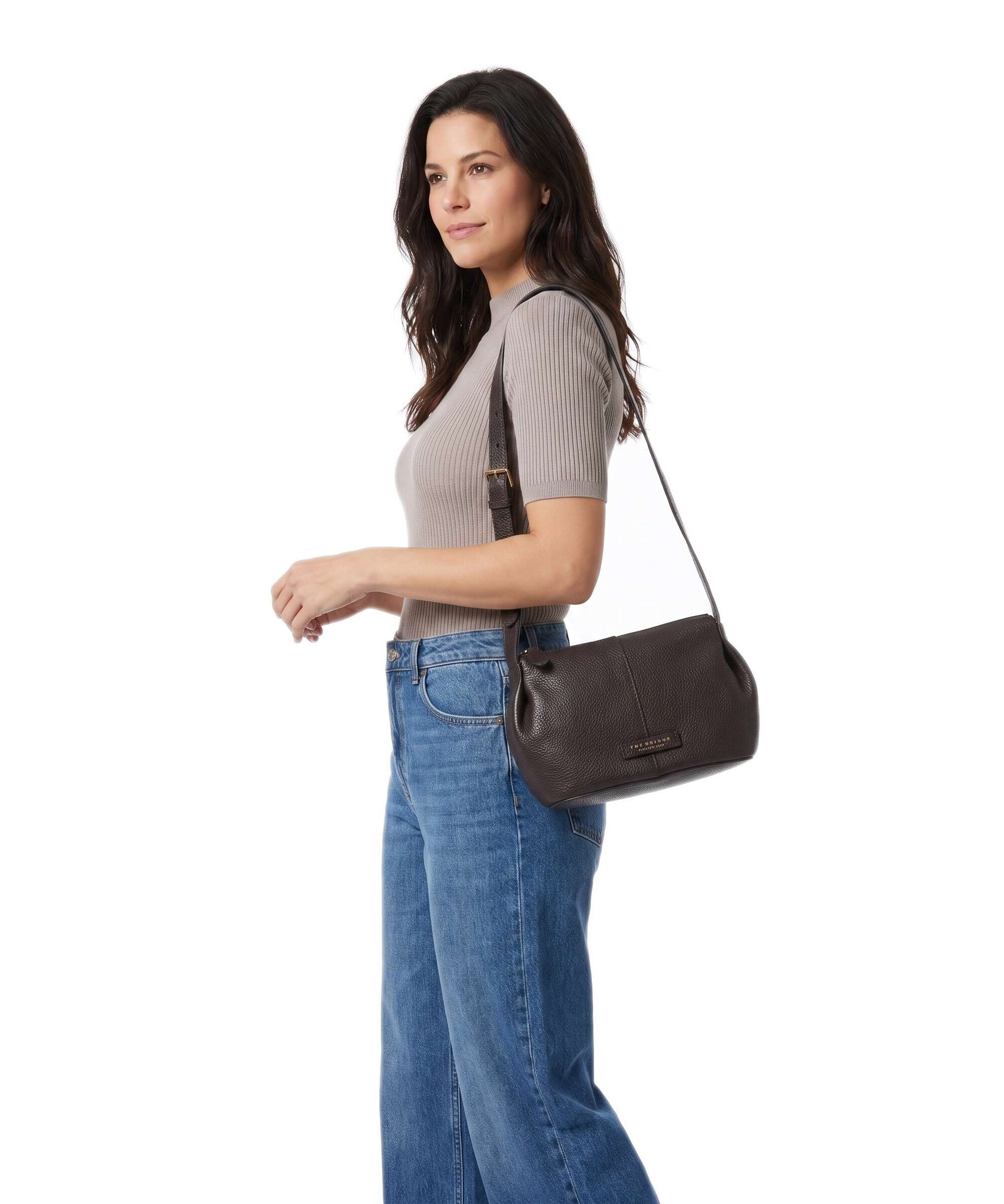 The Bridge Marisa Crossbody bag moka