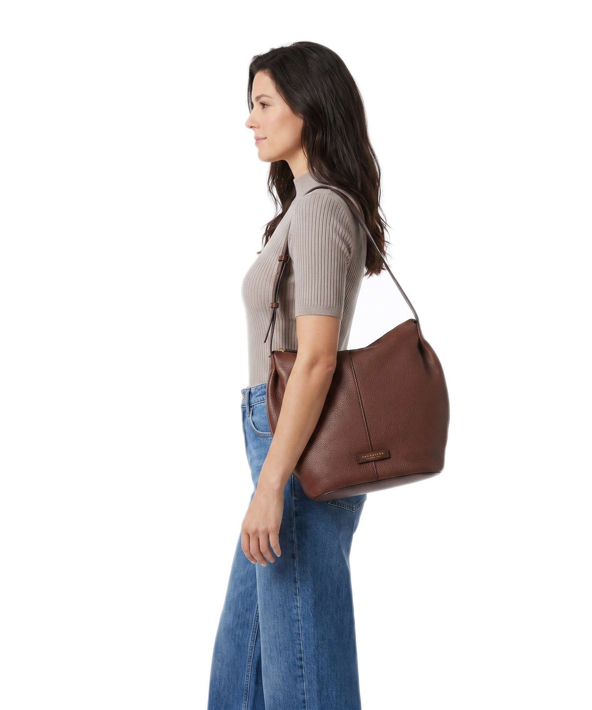 The Bridge Marisa Hobo bag marrone