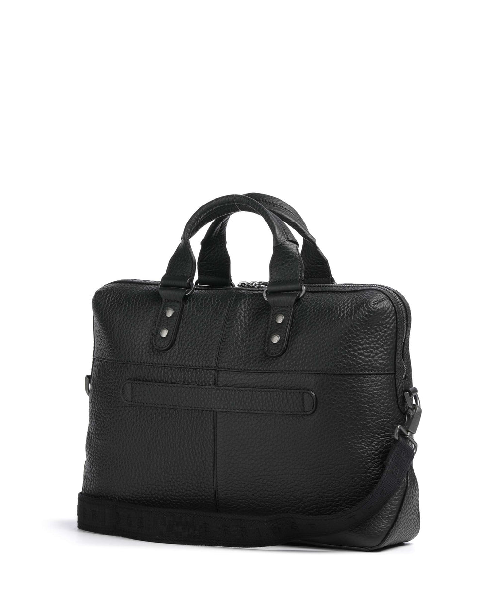 The Bridge Manfredi Briefcase nero
