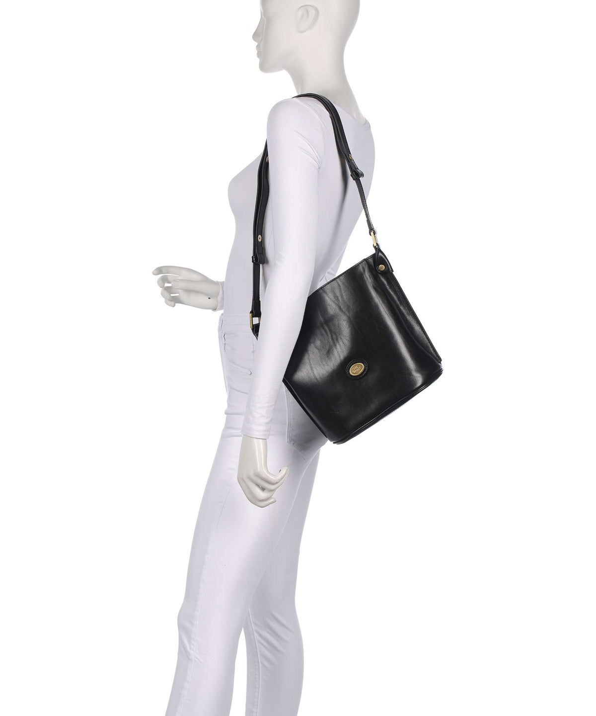 The Bridge Story Donna Bucket bag nero