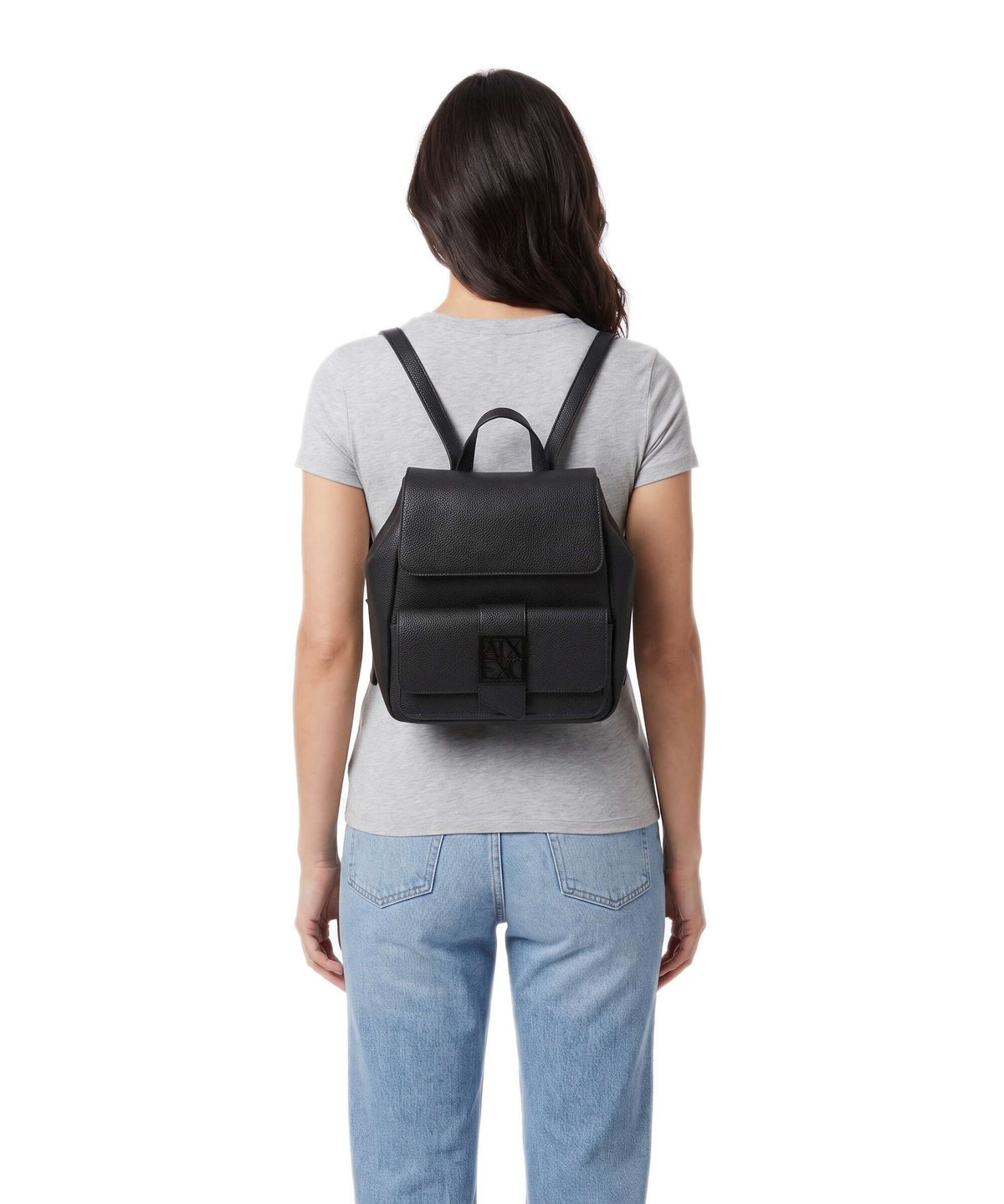 Armani Exchange Susy Soft Backpack black